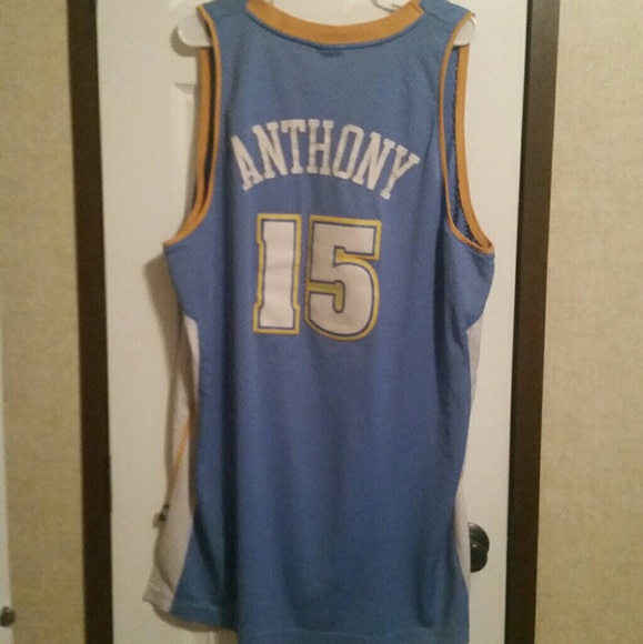 Denver Nuggets Anthony Basketball Jersey Size 2XL - Picture 2 of 3